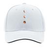 Realistic Resin Lunar Phase Moon Decor Hip Hop Hat Fashion Outdoor Sports Sandwich Baseball Cap
