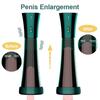 2 IN 1 Masturbator Elektrische Penispumpe für Männer Vakuumpumpe Penisvergrößerung Enhancer Penistrainer Sexspielzeug für Männer Erwachsene