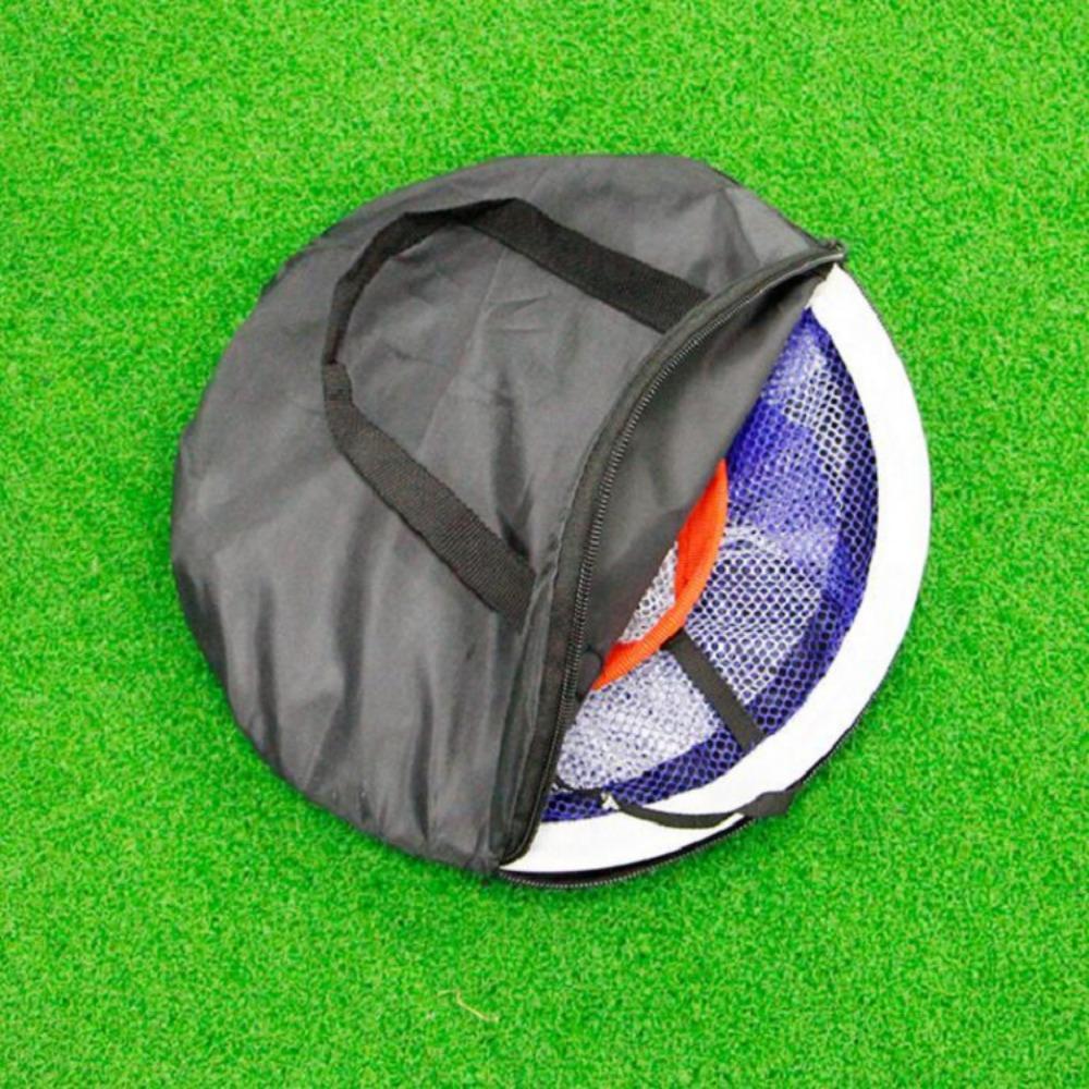 2pcs Catch Pocket Chipping Net Foldable Golf Practice Net Compact Golf Chipping Net Outdoor 2pcs
