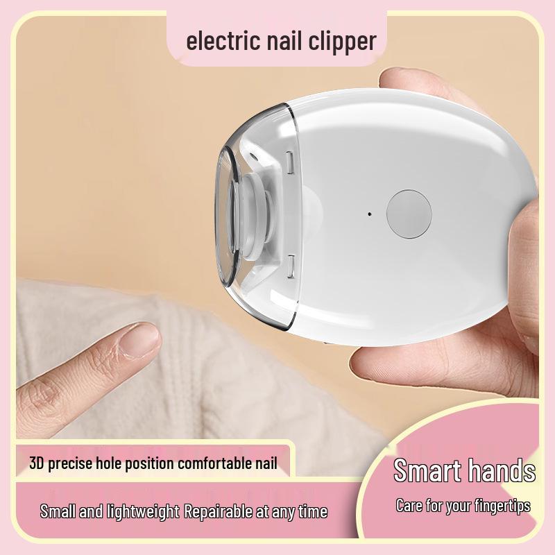 USB Wiederaufladbarer Babynagel-Schleifer | Elektrischer Anti-Spritz-Clipper für Kinder