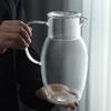 Japanese Hammer Pattern Drinking Cup Large-capacity Glass Cold Kettle Lemon Water Bottle Heat-resistant Glass Juice Drink Jug
