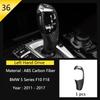 Matte Car Interior Audio Speaker Car Door Loudspeaker Trim Cover Sticker Accessories For BMW 5 Series F10 F11 F18 Car Styling