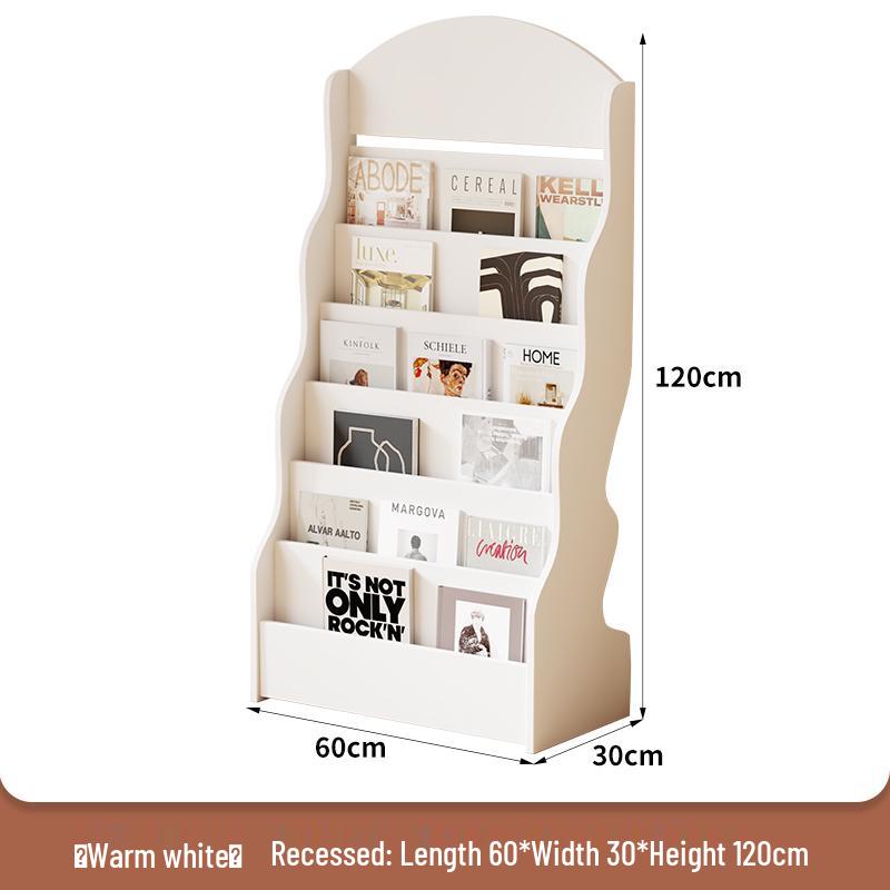 Floor & Wall Book and Magazine Display Stand