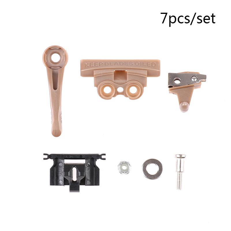 7 stk/sett Erstatning Hårklipper Svinghode Føringsblokk Elektriske Klippere