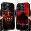 Classic Action D-Diablo Game Phone Case For IPhone 11 12 13 16 15 17 14 Pro Max Soft Funda Silicone Cover