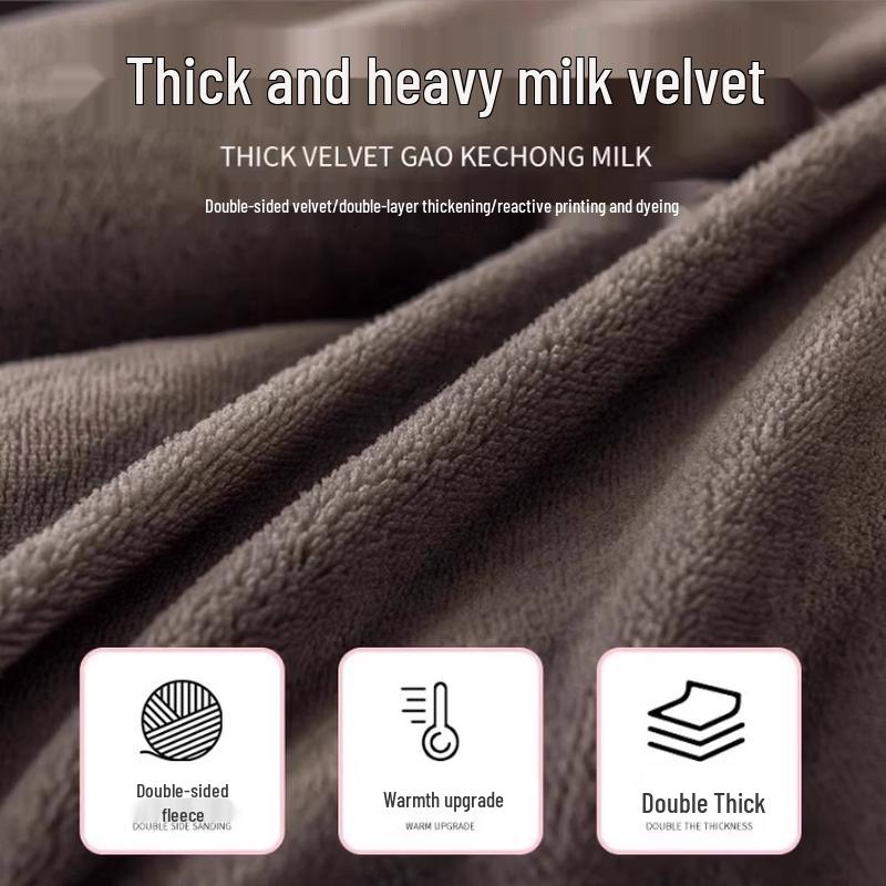 Southern Life Ultra-Warm Lamb Fleece & Soybean Fiber Winter Quilt