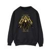 DC Comics Mens Black Adam Rising Golden Symbols Sweatshirt