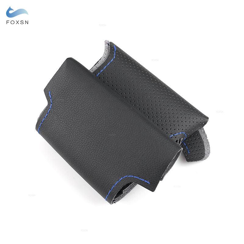 Car Accessories Inner Steering Wheel Cover Leather Trim For Mercedes Benz A45 AMG W176 C63 W204 CLA C117 CLS S-Model 2011-2016