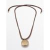 Leaf and Silk String Necklace 04602603303