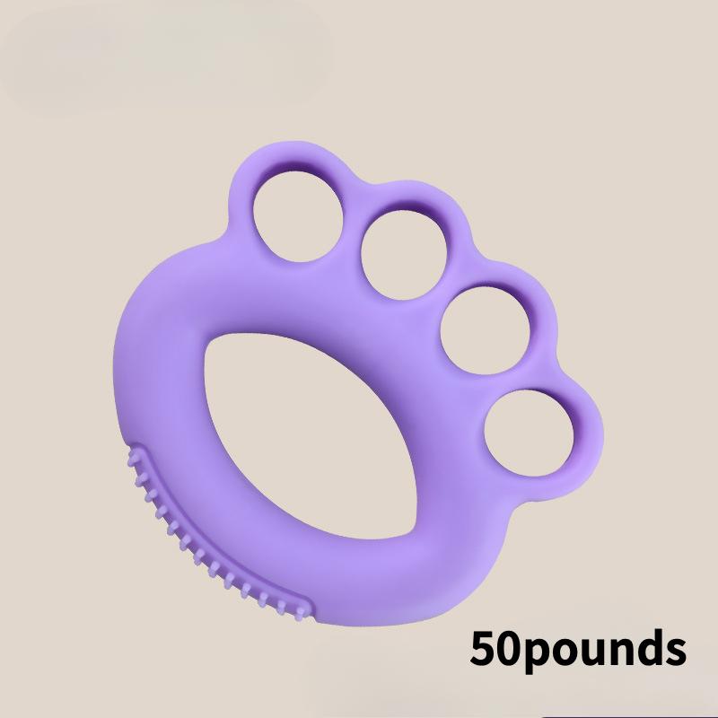 Ergonomischer Silikon-Griffkrafttrainer für Fingerflexibilität und Handkräftigung