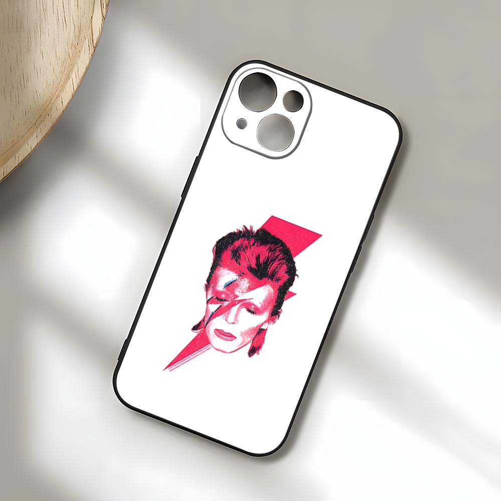 Singer D-David Bowie Phone Case For IPhone 17 Pro Max 15 Pro 16 14 Plus 12 13 Mini 11 Pro Shockproof Soft Cover