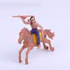 8Pcs Western Cowboy and Horse Figurines for Kids and Toddlers for Farm Or Home Decoration