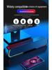 RGB Bluetooth Speaker: Wireless Luminous Portable Long Strip Desktop Sound Bar