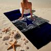 Dallas Cowboys  Microfiber Beach Towel, Lightweight And Quick-Dry, for Summer Travel, Beach Essential, Swimming Pool
