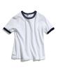 MINIMALPROJECT Under Log Ringer Short Sleeve T-Shirt Mst186 [White]