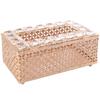 Hollow-out Table Tissue Box Light Luxury Napkin Dispenser Paper Box Paper Storage Box  Gift