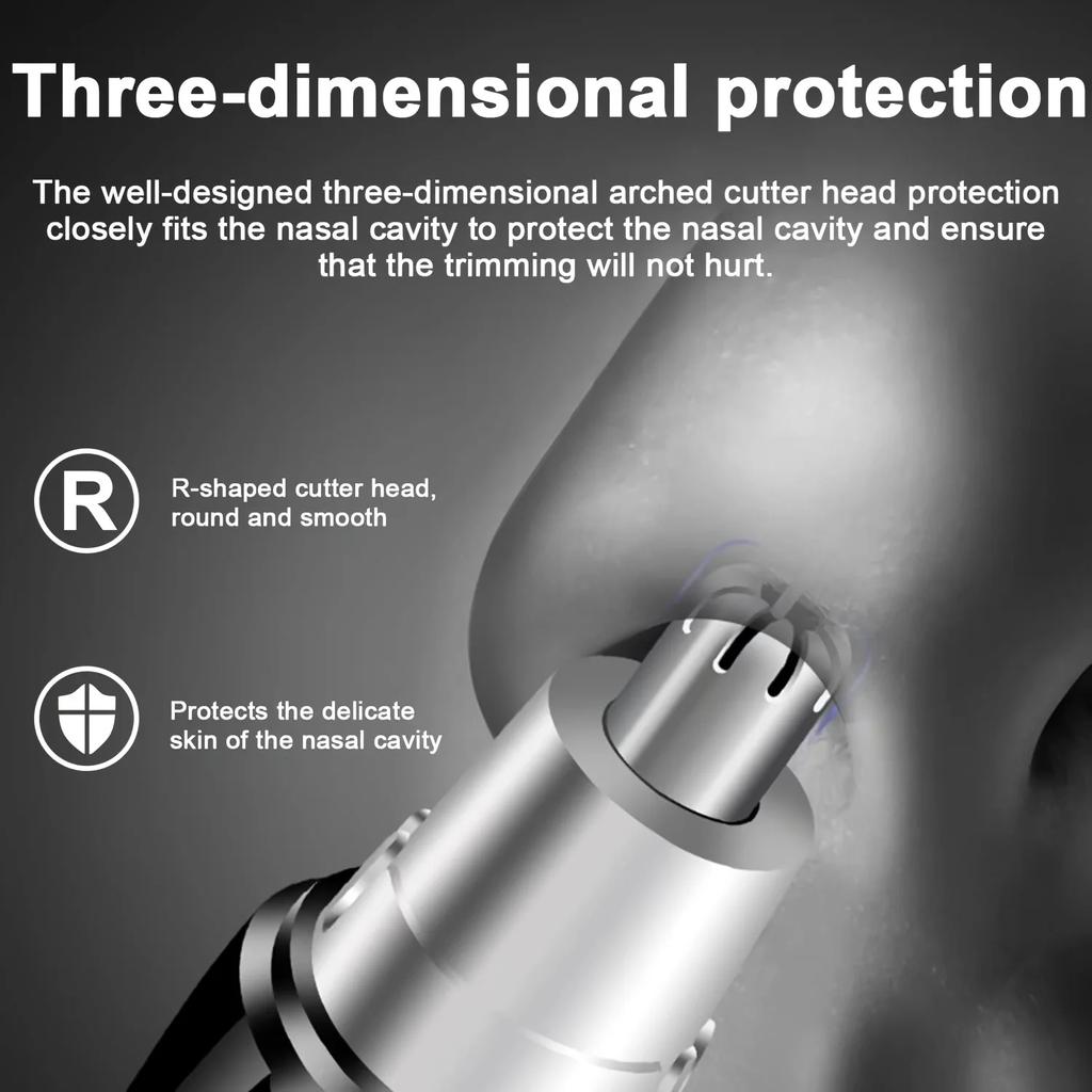 1pc Electric Nose Hair Trimmer Men Shaver Razor Women Nose Hair Cutter Easy Cleansing Trimmer Hair Shaving Tool