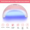 54W Nail Gel Curing Light 18 LED Light Chips Smart Sensor Nail Polish Drying Light