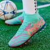 Men New FG Football Boots Sneakers Outdoor Top Quality Comfortable Ankle Male Soccer Shoes Society Match Football Shoes Fast