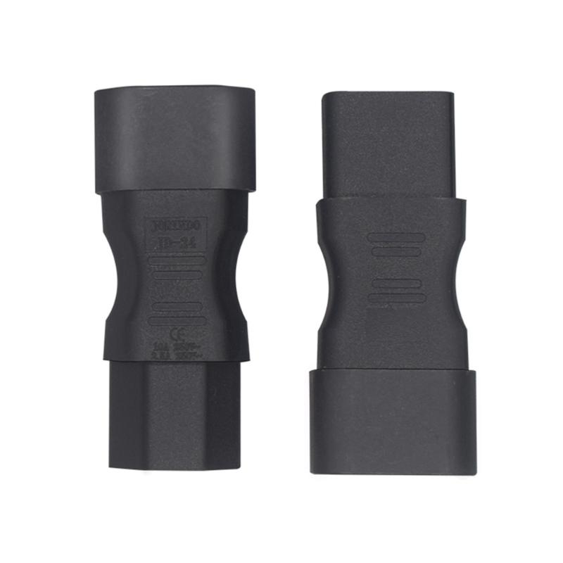 Portable Male To Female C14 To C13 Adapter C14 To C15/C14 To C5/C14 To C7 Power Cable Adapter Transfer Plugs ABS-made