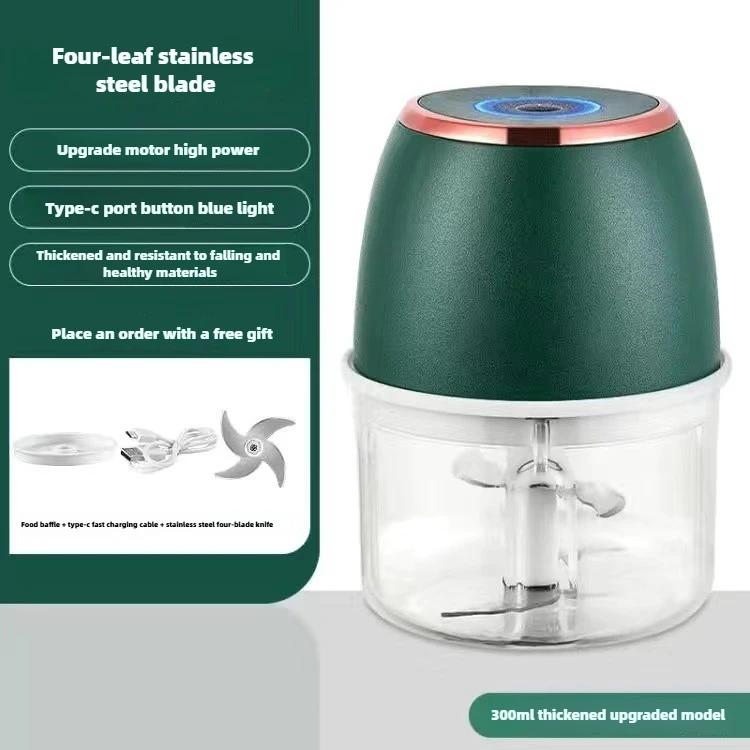 Česneková kaše Elektrický šlehač na česnek Česneková kaše Domácí mini mlýnek