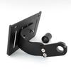 CNC Aluminum Side Mount License Plate Bracket Holder with LED Light for Harley Davidson Softail Street Bob Fat Boy Breakout Custom Motorcycle