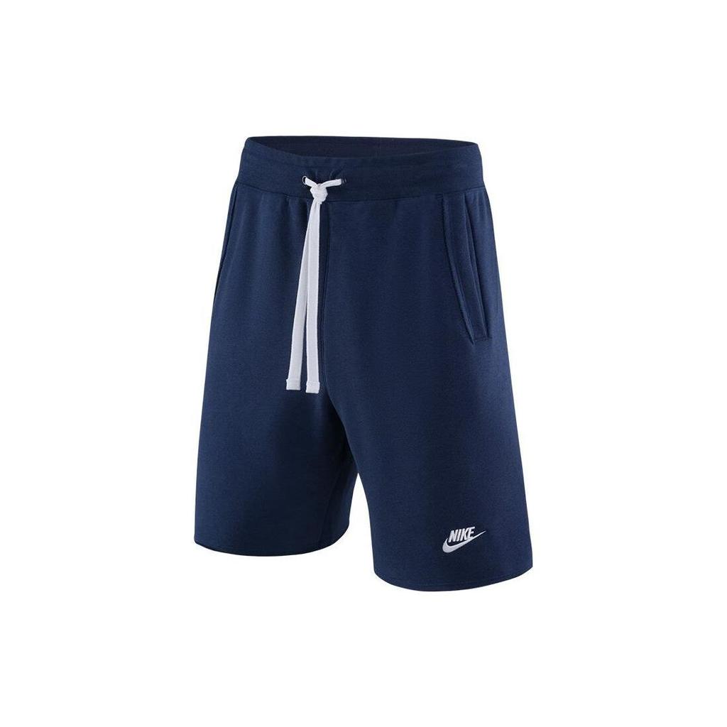 Nike Solid Color Sports and Fitness Casual Shorts Men Bottoms Blue DX0767-410