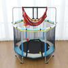 Tappeto Elastico Fitness per Bambini con Rete di Sicurezza per Uso Domestico