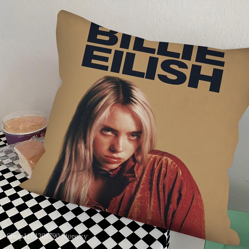 Sänger B-Billies Kissenbezug Quadratisches Kissen Schlafzimmer Sofa Freizeit Komfortkissen Auto Wohnzimmer Heimdekoration