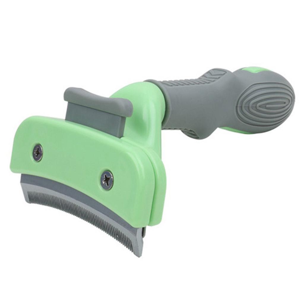 Kämme, Hundehaarentferner, Katzenbürste, Pflegewerkzeuge, abnehmbarer Haustier-Haarschneideaufsatz, Haustier-Trimmerkämme, Versorgung mit Furmins für Katzen und Hunde