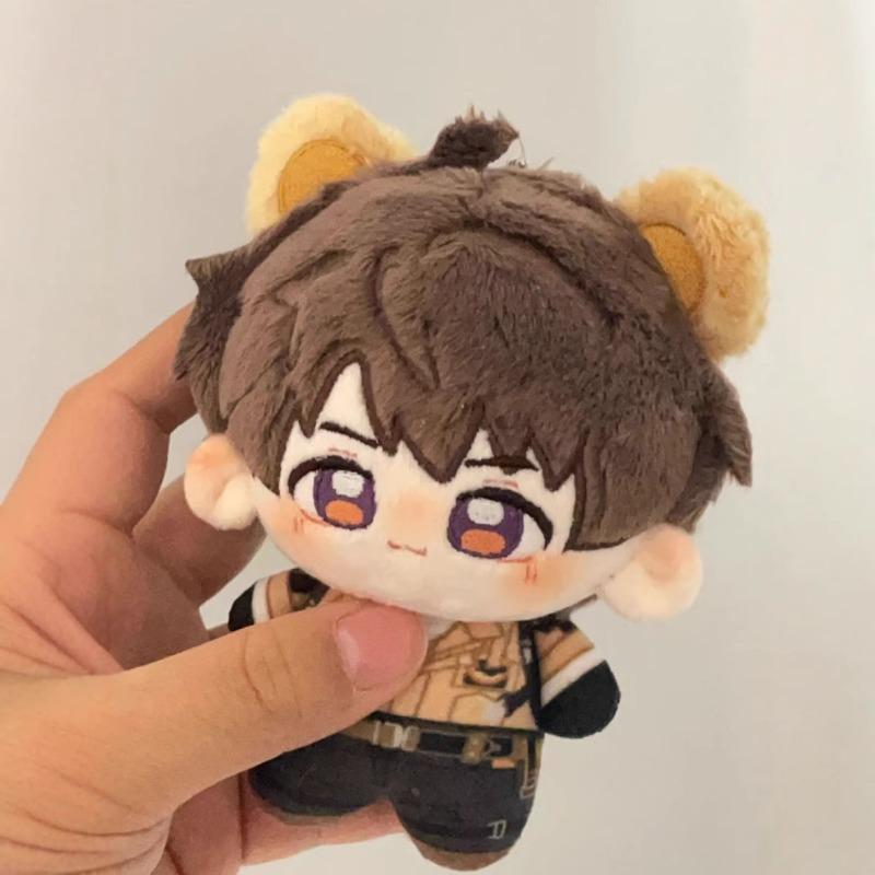 10cm/3.93in Love and Deepspace Cotton Plush Doll Pilot Xia Yizhou Game Peripherals Kawaii Little Bear Ears Collectible Cute Gift