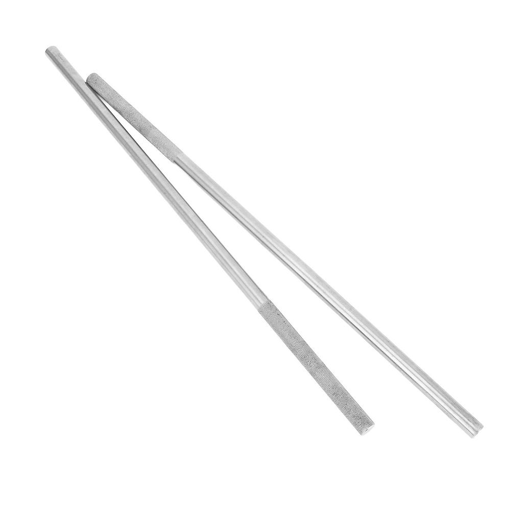 2Pcs Winding Bar with Anti Slip Handle 1 2 In Diameter X 17.5 In Length Steel for Garage Door Torsion Spring