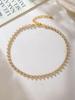 Heart-Shaped 5A Zircon Clavicle Necklace Set - European & American Style Women's Jewelry