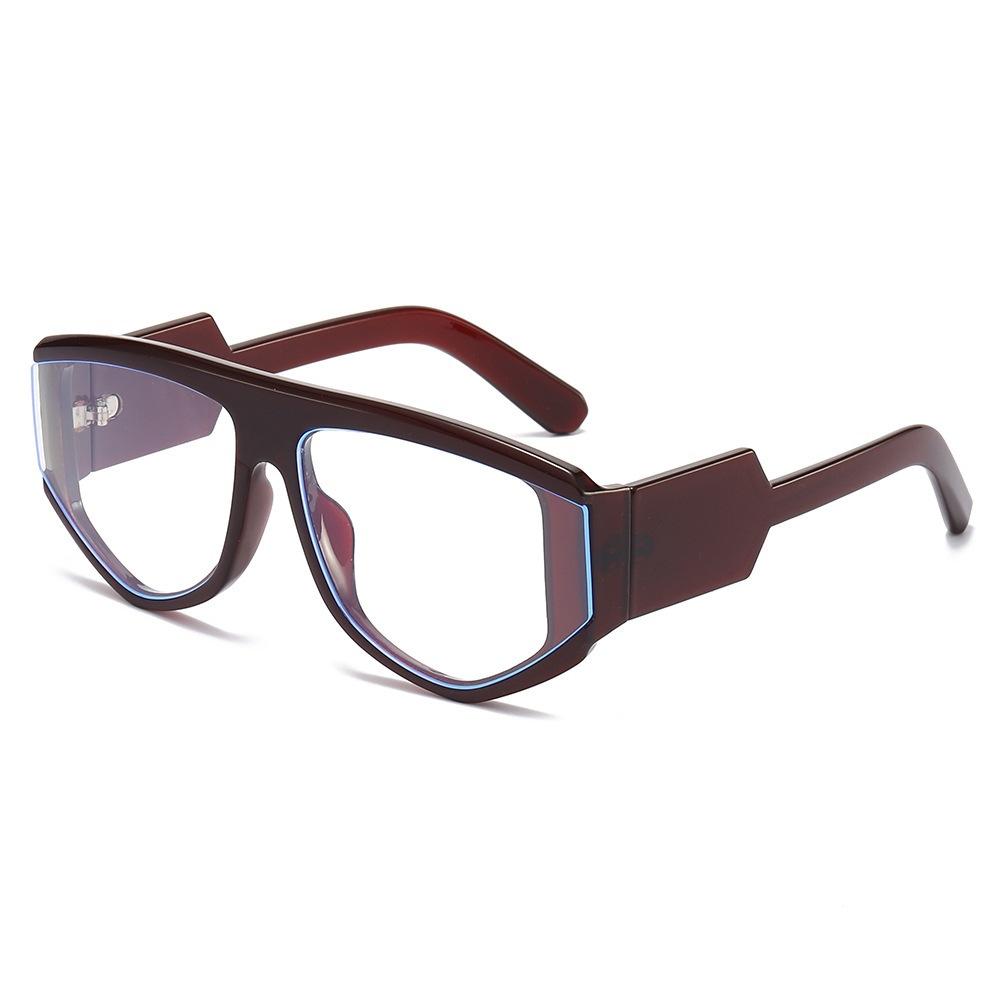 JYL TS Sunglasses UV Large Frame Hip-hop Street/5691