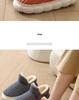Men's and Women's Velvet-Lined Non-Slip Cotton Slippers for Indoor/Outdoor Use