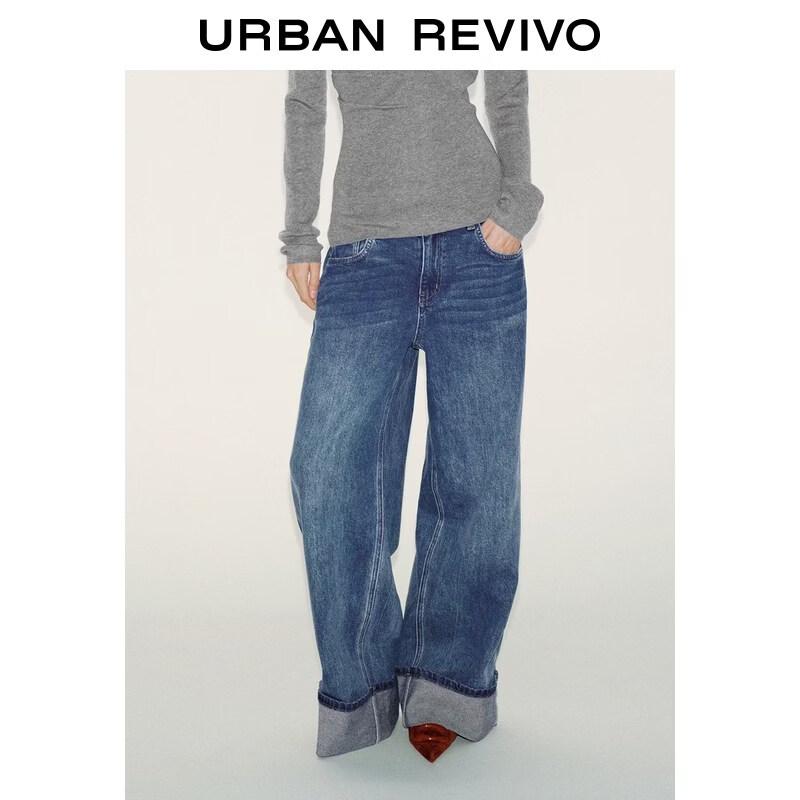 UR Women s Straight-Leg Washed Denim Jeans 25
