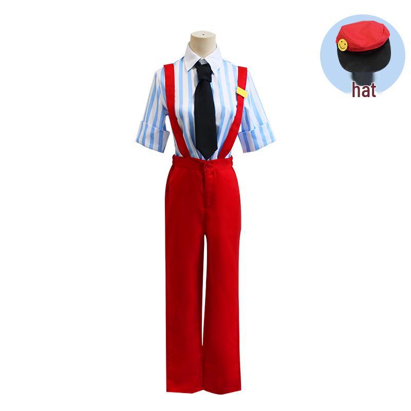 Heavy Bass Anime Hypnotist Full Cosplay Costume Set