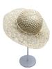 Handwoven Straw Sun Hat – Women’s Summer Wide-Brimmed Foldable Panama Hat with Bow Accent, UV Protection for Beach & Outdoor Wea