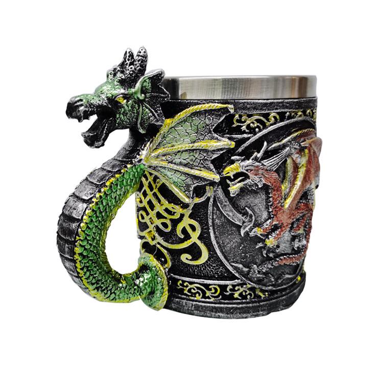 Stainless Steel Skull Goblet: Halloween Gift Mug