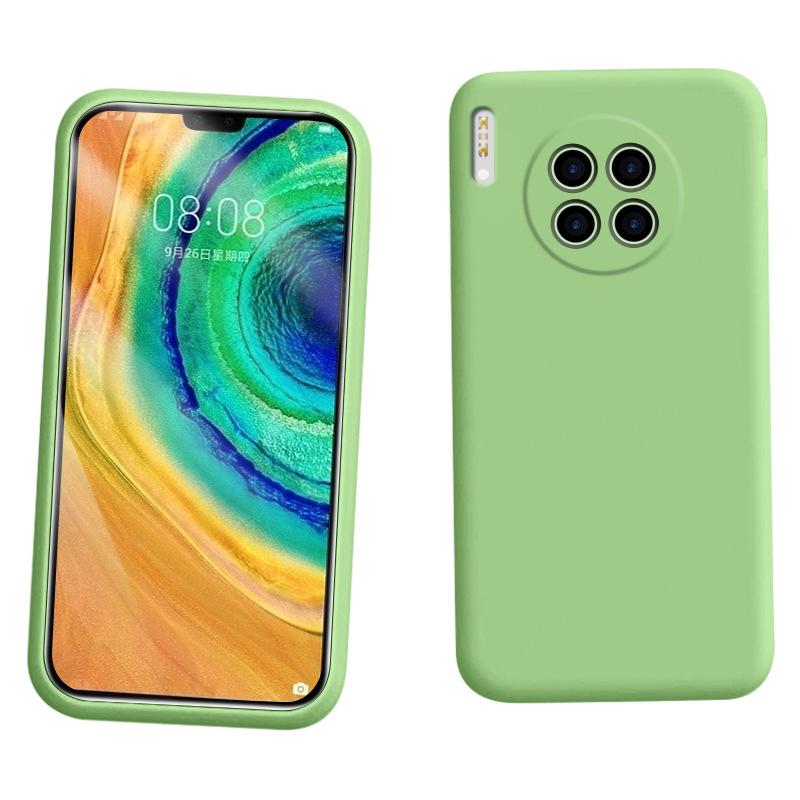 Applicable to Samsung S24Ultra Rubik's Cube Liquid Silicone S25 Mobile Phone Case A16 Fine Hole Straight Edge Soft Case S23FE