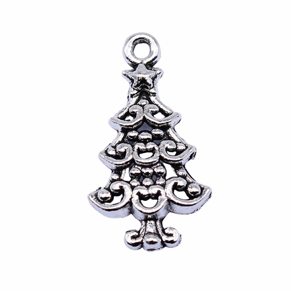 Acorn Charms Christmas Tree Pendants For Forest Nature Themed Jewelry