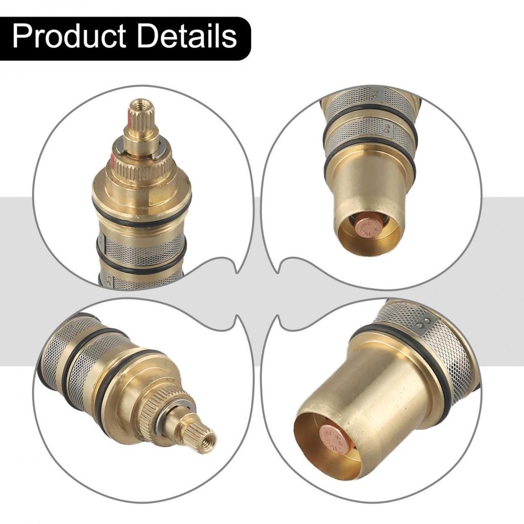Brass Shower Mixer Valve Replacement Thermostatic Cartridge Repair Kit