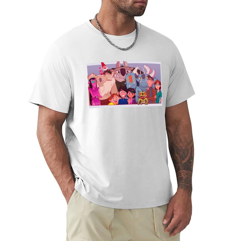 Hunters Group Shot Tshirt Basic Regular Fit Casual Tshirt