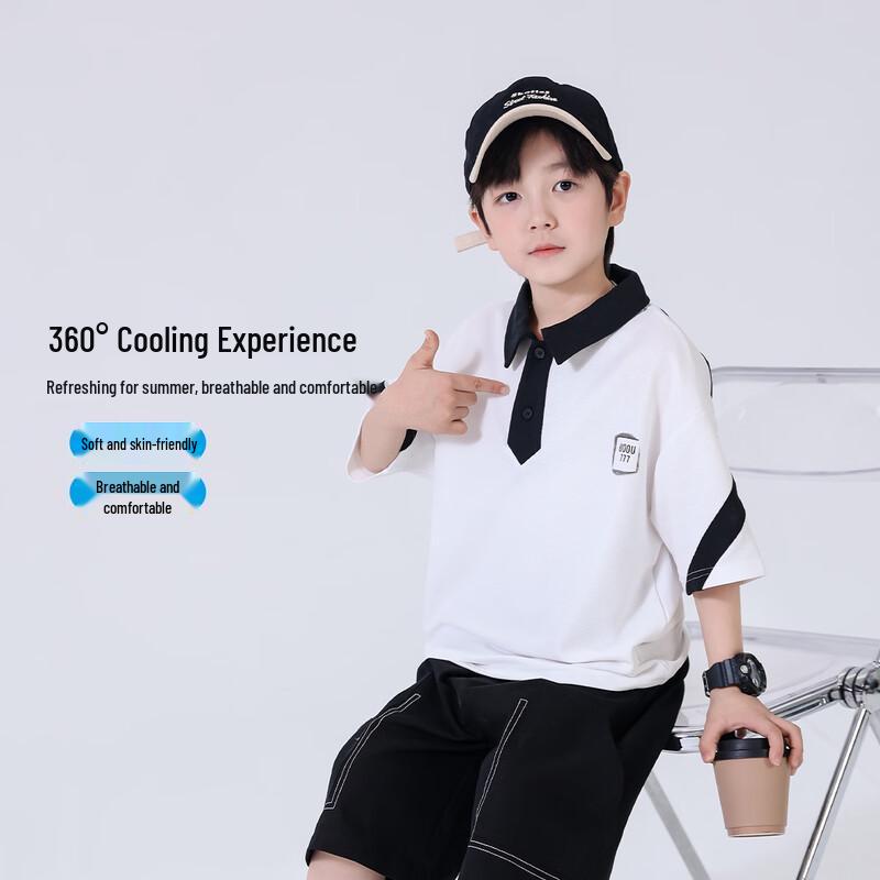 Boys  Short-Sleeve Polo T-Shirt 130