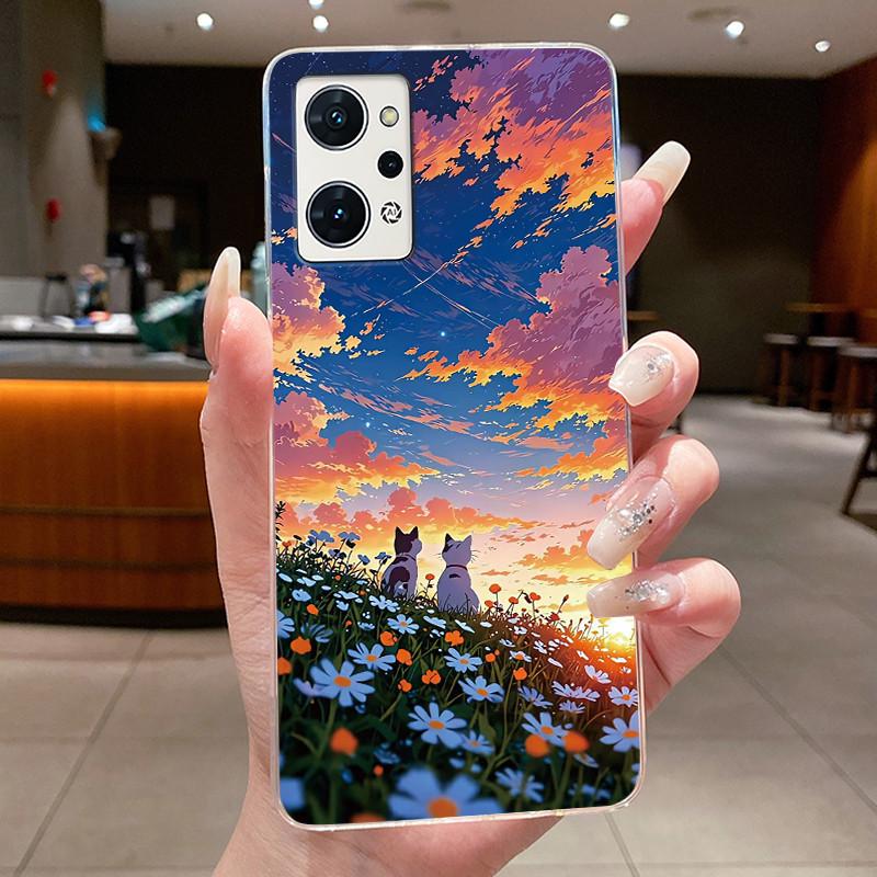 Casing For OPPO Reno7 A Reno 7A CPH2353 / Reno9 A Reno 9A Case Japan Luxury Dragon Cute Cool Boys Girls Soft Silicone TPU Cover