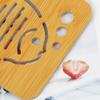 1Pc Bamboo Wooden Coaster Thick Anti-Scalding Insulation Non-Slip Pot Bowl Mat