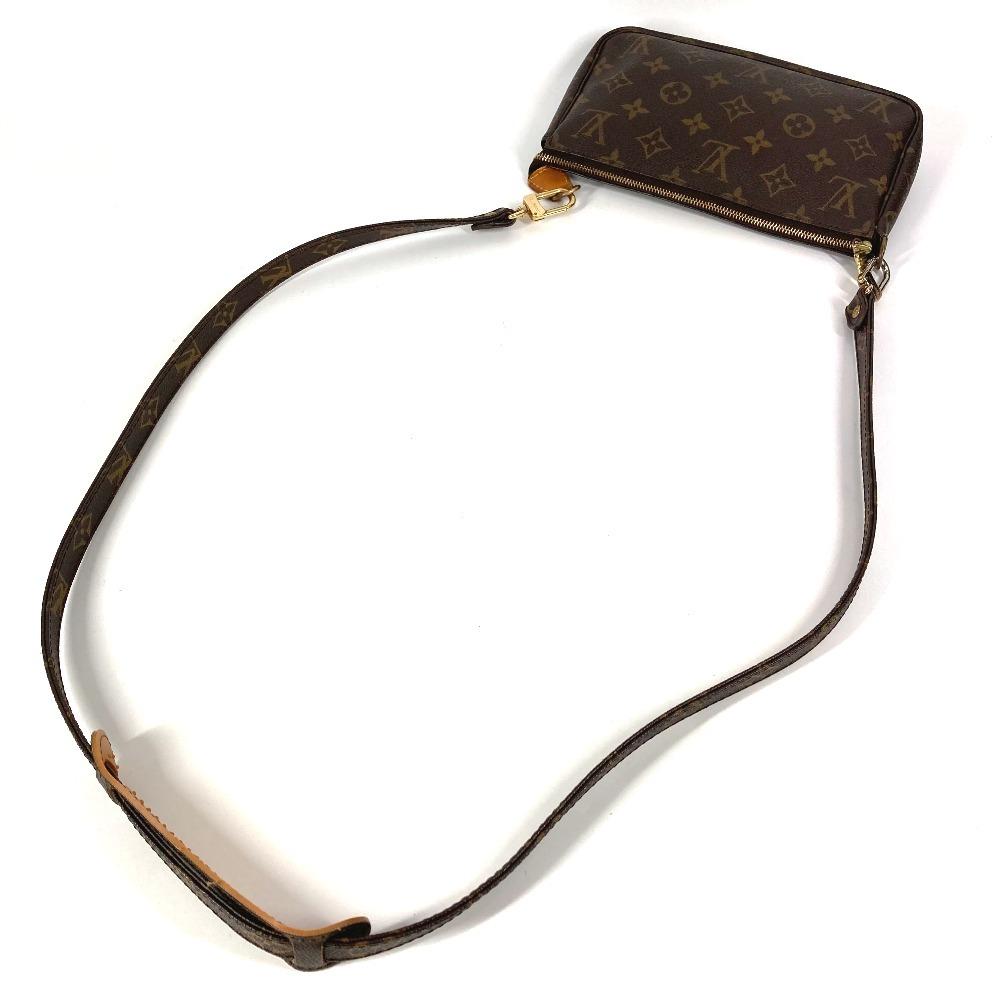 Louis Vuitton  M51980  Monogram Pochette-Accessoires Bag Crossbody Shoulder Bag