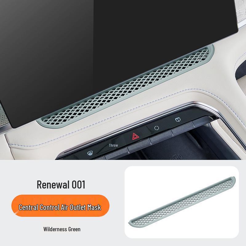 

Silicone Dust Cover for Zeekr 001 Center Console Air Vent - Fits 26 Models