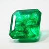Natural Colombian SQUARE Emerald Green 6.10 Ct   Loose Gemstones