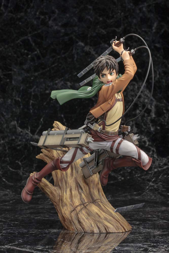 Útok na Titány ARTFX J Eren Jaeger Obnovovací balíček měřítko PVC lakovaná dokončená figurka ver.. 1/8